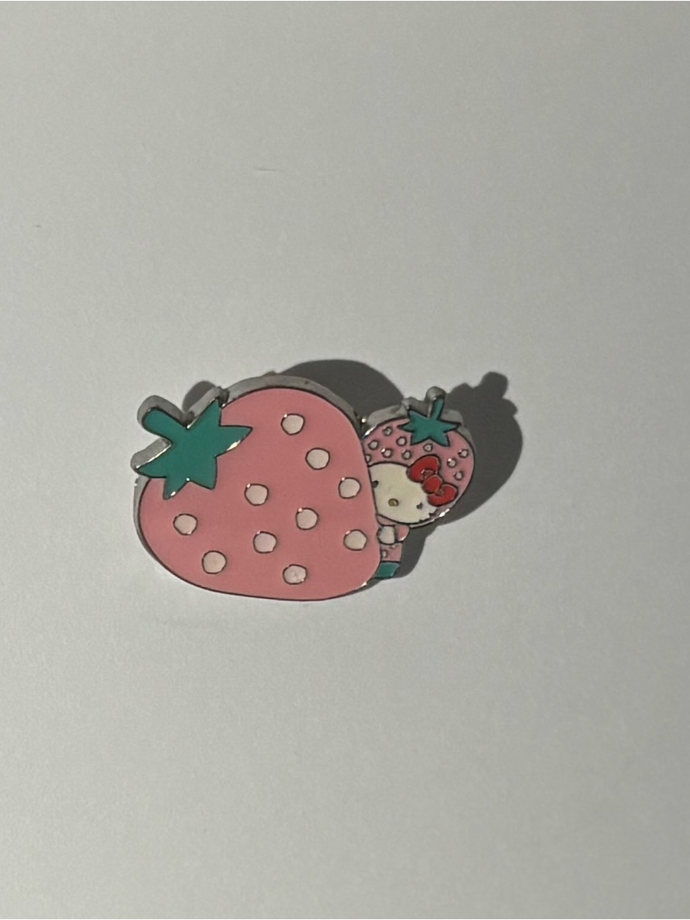 Hello Kitty Strawberry Enamel Pin